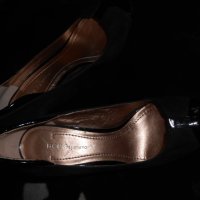 Черни високи обувки BSB номер 36 и половина , снимка 5 - Дамски елегантни обувки - 22306865
