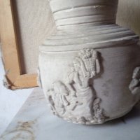 стара керамична ваза, снимка 4 - Антикварни и старинни предмети - 22121714