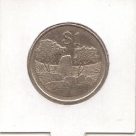 Zimbabwe-1 Dollar-1980-KM# 6, снимка 3 - Нумизматика и бонистика - 17873320