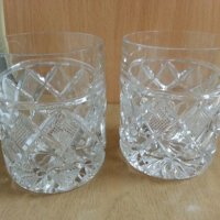  кристални чаши, снимка 6 - Антикварни и старинни предмети - 24174075