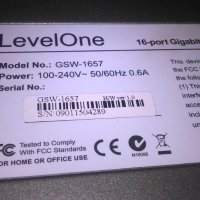 levelone gsw-1657 16 port gigabit ethernet switch, снимка 14 - Суичове - 25722864