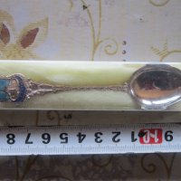 Уникална лъжичка лъжица Пиетро  емайл , снимка 1 - Колекции - 25485126