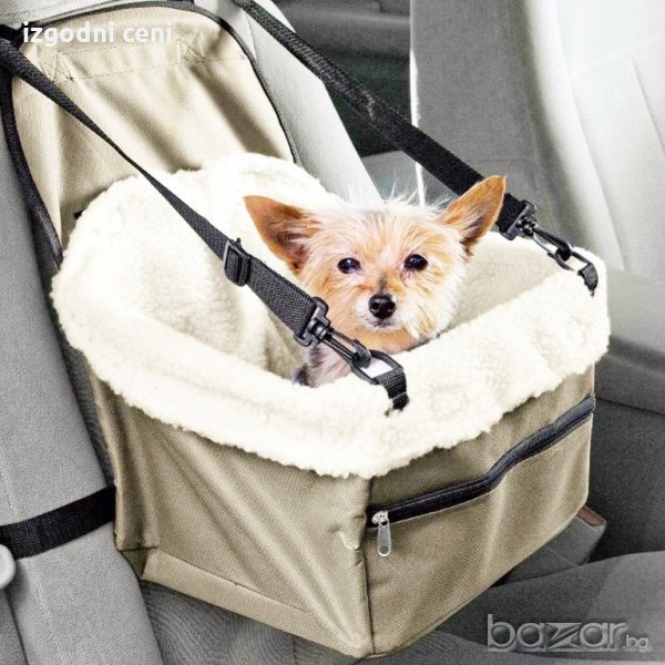 Столче за седалка за домашен любимец за кола, снимка 1