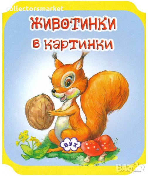 Книжка хармоника: Животинки в картинки - Катеричка, снимка 1