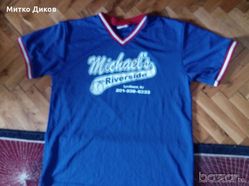 Бейзболна Тениска на Тиймуорк-№4-САЩ-размер ХЛ, снимка 1