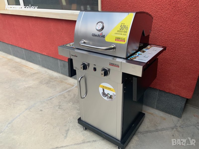 ТОП МОДЕЛ ЗА 2025г TRU-Infrared НОВО АМЕРИКАНСКО ИноксовоБарбекю НА ГАЗ , снимка 1