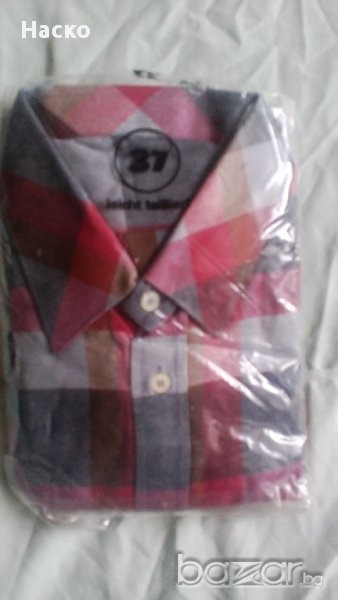 4 нови мъжки ризи, риза с резервна яка, снимка 1