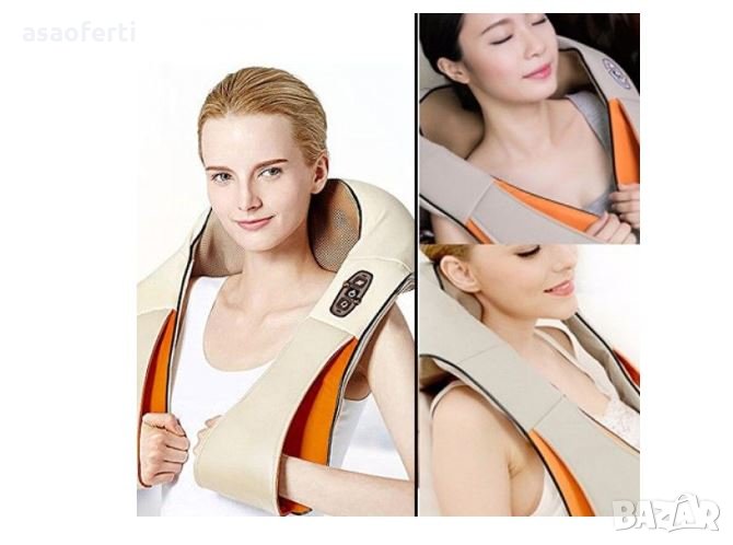 Шиацу масажор за врат и гръб, снимка 1