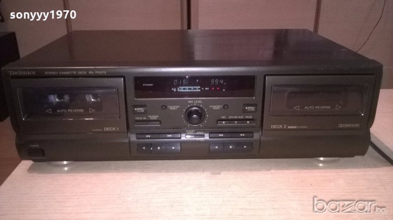 technics rs-tr373 deck-made in japan-внос швеицария, снимка 1