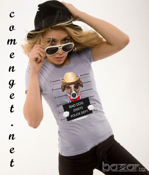 New! Уникална дамска тениска BAD DOG MEXICO! Създай модел по Твой дизайн, свържи се нас!, снимка 1