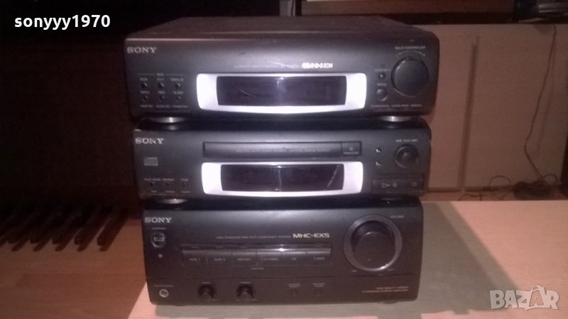 sony amplifier+cd+tuner-made in japan-внос швеицария, снимка 1