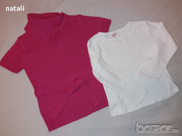 Пуловер с блузка размер 110, снимка 5 - Детски Блузи и туники - 20475718