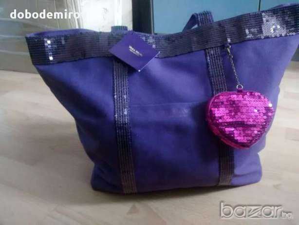 Нова лятна дамска чанта с портмоне VERA WANG , снимка 6 - Чанти - 15320773