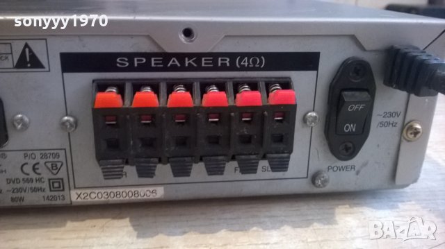 clatronic dvd amplifier 6 chanels output-ЗА РЕМОНТ-внос швеицария, снимка 14 - Ресийвъри, усилватели, смесителни пултове - 23940328