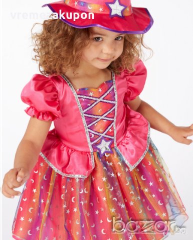 Прекрасна рокля на Малка сладка нощна фея, снимка 2 - Бебешки рокли - 19977373