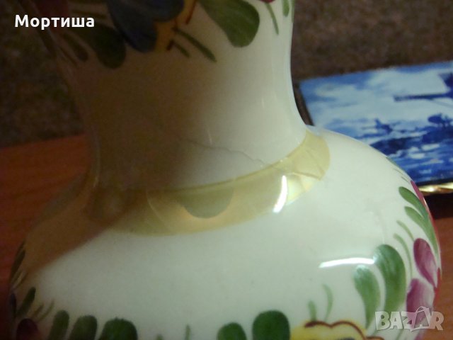 Португалска ръчно изработена ваза, снимка 4 - Декорация за дома - 24775686
