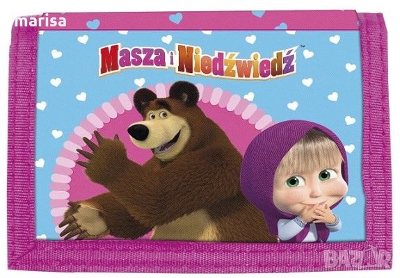 Детско портмоне Маша и мечока, за момиче Код: 059447