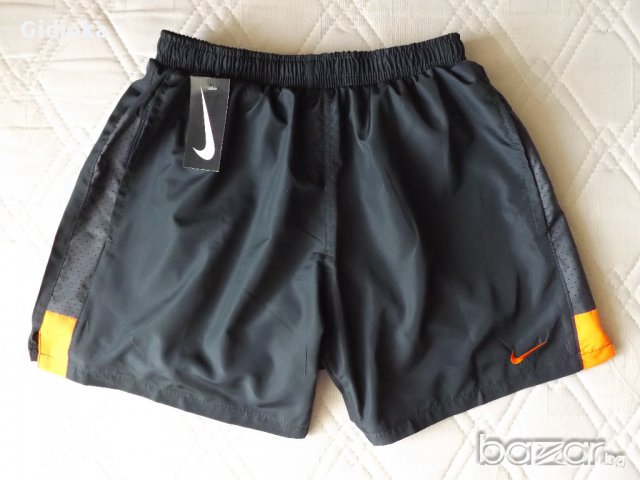 Мъжки къси гащи /бански/-Nike- графит, снимка 4 - Спортни дрехи, екипи - 7279851