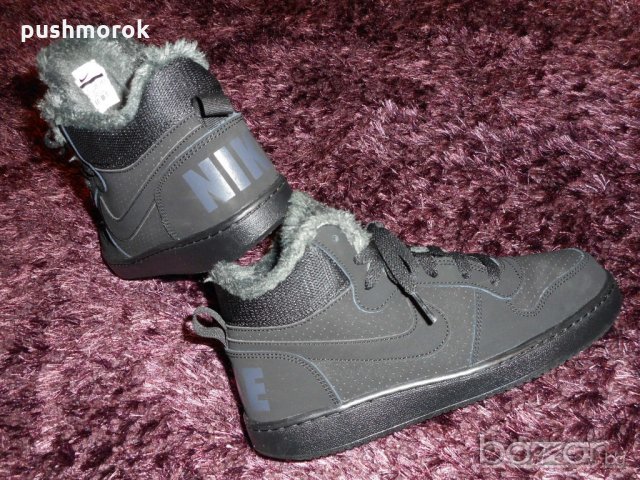 Nike Court Borough Mid, снимка 3 - Маратонки - 20587856