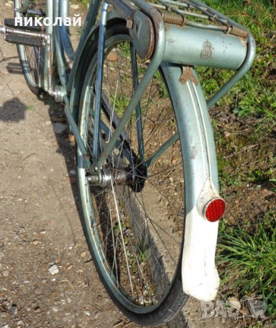 Ретро дамски велосипед 28 цола марка HUSQVARNA Хускварна употребяван модел 1956-60 год., снимка 7 - Велосипеди - 25123655