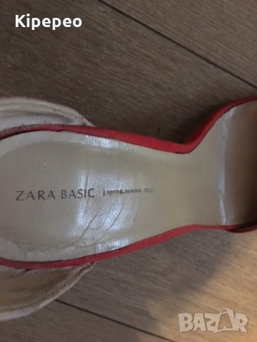 Нови летни боти+подарък Zara Basic сандали р.39, снимка 7 - Сандали - 17236476