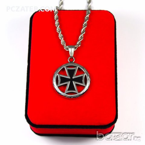 Кръст за храброст медицинска стомана, снимка 1