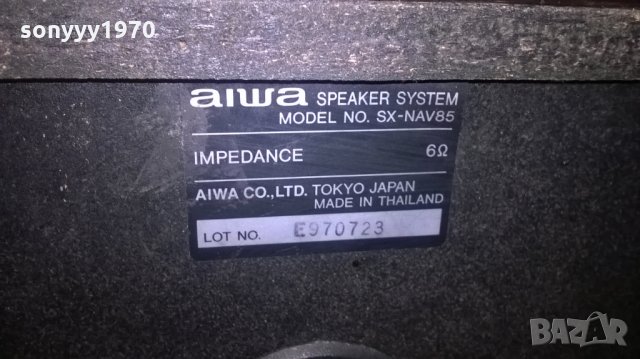 aiwa sx-nav85-2бр тонколони-внос швеицария, снимка 14 - Тонколони - 24092563