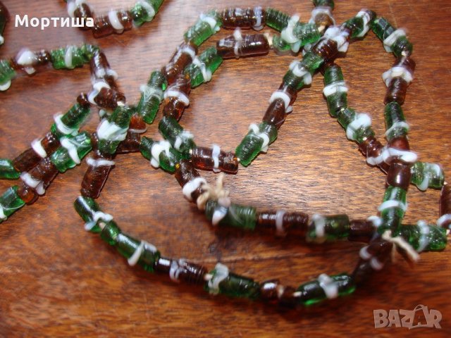  Мурано великолепна огърлица  НАМАЛЕНИЕ , снимка 5 - Колиета, медальони, синджири - 21978080