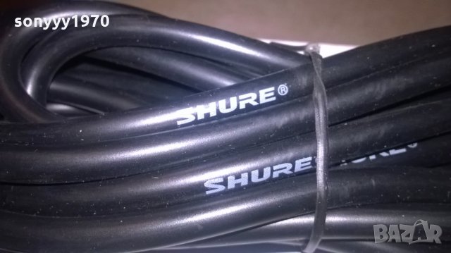 SHURE//shure-ПРОФИ-кабел за микрофон-нов-внос швеицария, снимка 6 - Микрофони - 25026749