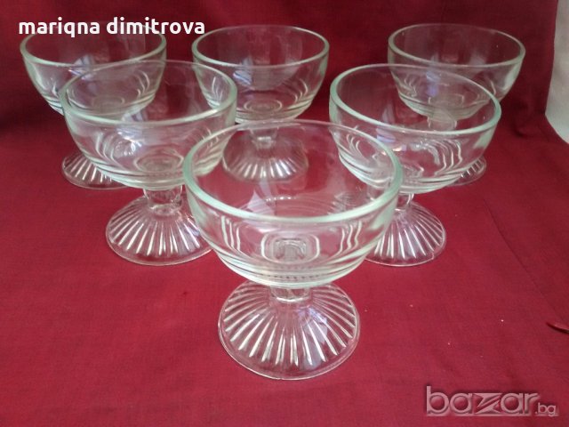 купи чаши  за сладолед   мелба ядки и др , снимка 2 - Антикварни и старинни предмети - 19013581