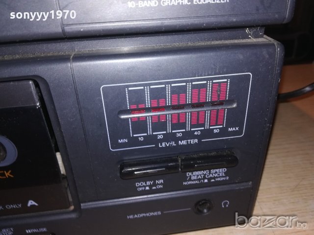 sanyo dcx989-tuner/deck/amplifier/equalizer-внос швеицария, снимка 10 - Ресийвъри, усилватели, смесителни пултове - 20499421
