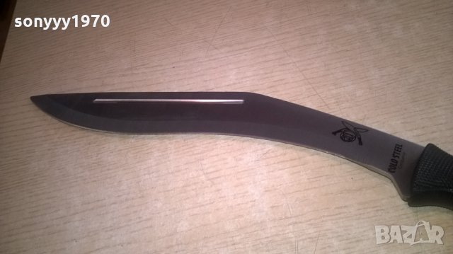 кукри-крив нож-мачете-ретро колекция-масивен нож-45х5см, снимка 11 - Антикварни и старинни предмети - 22566553