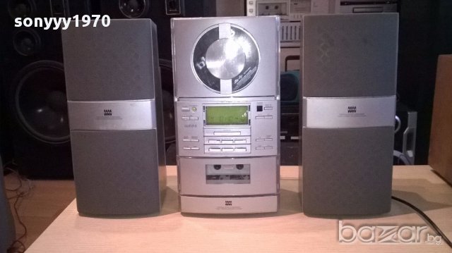 Heru mcd-100pr cd/tuner/ampli/tape/aux+2 колони-внос швеицария, снимка 3 - Ресийвъри, усилватели, смесителни пултове - 14406189