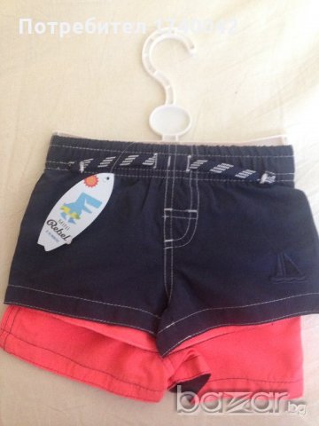 2бр.нови  шорти за момче 0-3мес.и 3-6мес., снимка 2 - Други - 18858534