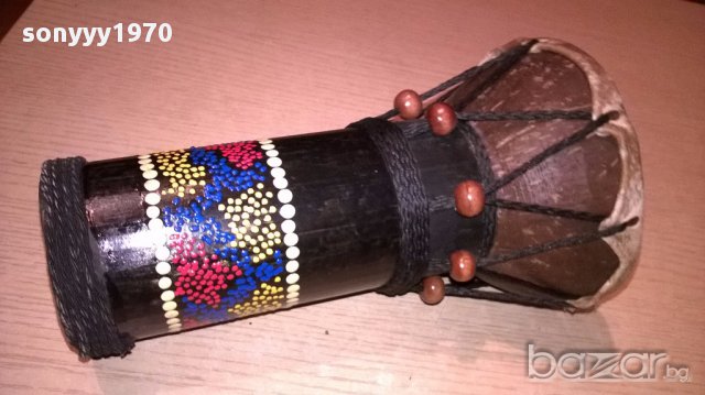 Автентична тарамбука-20х11см-внос швеицария, снимка 11 - Антикварни и старинни предмети - 16761905