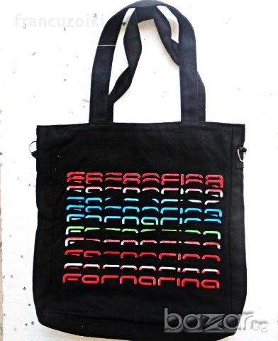 Спортна дамска чанта "Цветни букви"