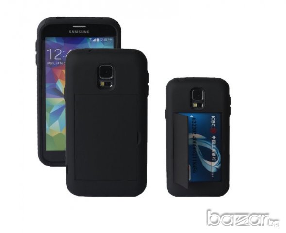 УДАРОУСТОЙЧИВ HARD STAND CASE ЗА SAMSUNG GALAXY S5, снимка 3 - Калъфи, кейсове - 7744622