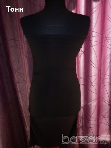 Ластична черна рокля с пайети , снимка 7 - Рокли - 19136234