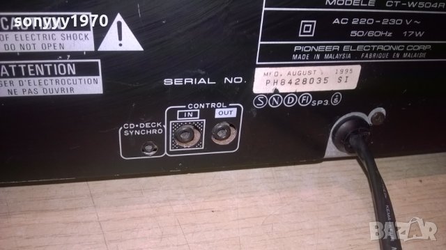 pioneer ct-w504r STEREO дек-внос швеицария, снимка 13 - Декове - 25525331