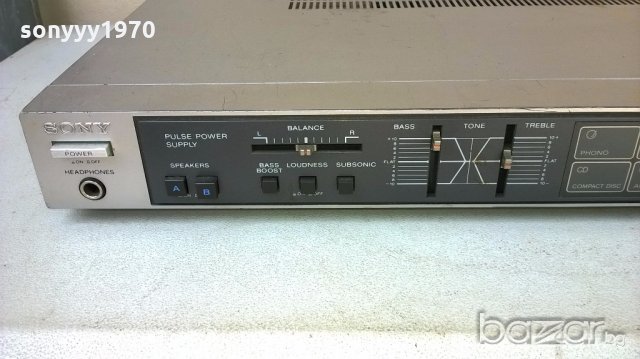 sony ta-v5 stereo amplifier-made in japan-внос швеицария, снимка 4 - Ресийвъри, усилватели, смесителни пултове - 18181667