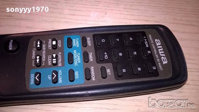 Aiwa-remote-внос швеицария, снимка 5 - Ресийвъри, усилватели, смесителни пултове - 16623875