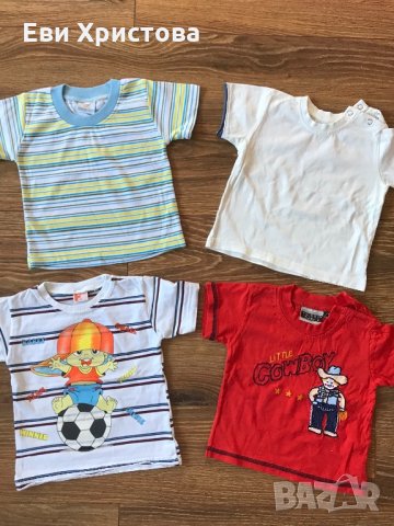 Лот тениски, снимка 1 - Комплекти за бебе - 25504078