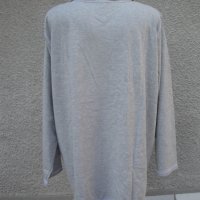 4XL Нова  сива блуза с цип  , снимка 8 - Блузи с дълъг ръкав и пуловери - 23414473