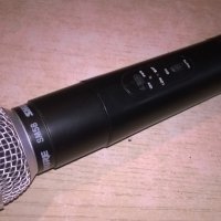 ПОРЪЧАН-shure sm58 made in usa-здрав безжичен микрофон, снимка 1 - Микрофони - 25104876