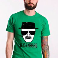 НОВО! Мъжки тениски BREAKING BAD с HEISENBERG принт! Поръчай тениска по твой дизайн!, снимка 1 - Тениски - 14338365
