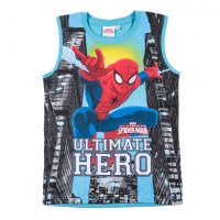 Нова цена! Детски потник Spiderman за 5, 6, 8 и 10 г., снимка 1 - Детски тениски и потници - 25869547