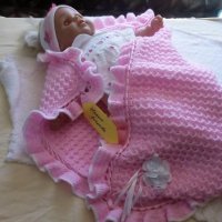 Бебешка пелена Розово облаче за новородени бебета, снимка 14 - Други - 19007614