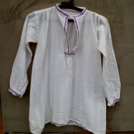 Старинна Мъжка кенарена риза за носия, снимка 1 - Антикварни и старинни предмети - 17549302