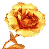 Златна Роза със стойка LOVE Сърце Красив Подарък zlatna roza  , снимка 4 - Други - 20666184