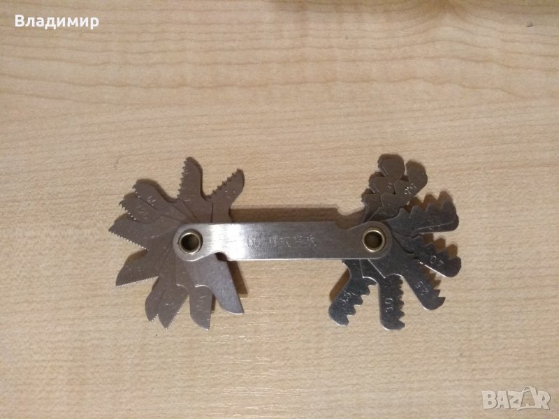 резбомер 60 градуса, снимка 1